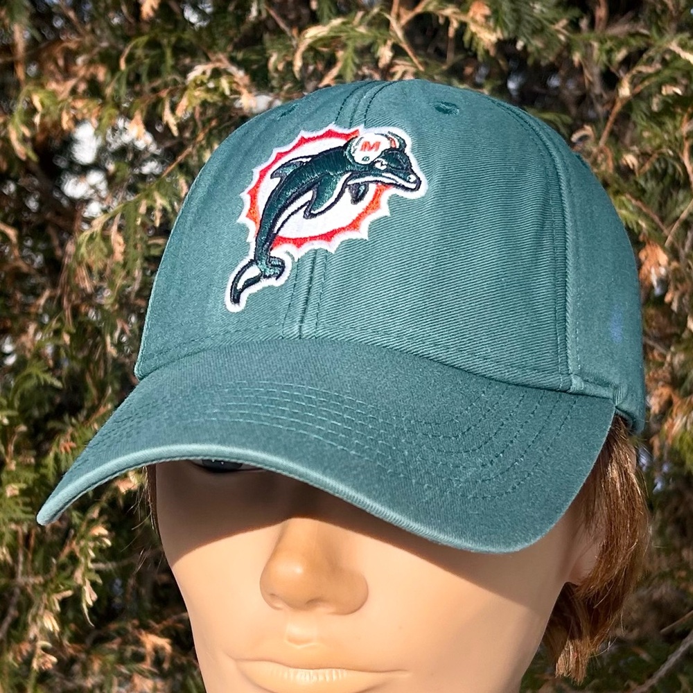 Vintage Y2K Miami Dolphins Youth strapback hat cap Y2K NFL Team Apparel Football